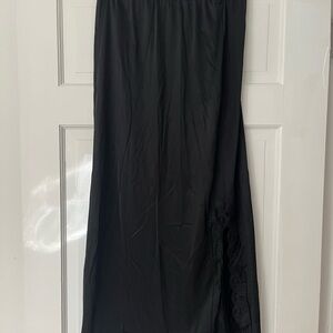 Black Women's Slip Skirt